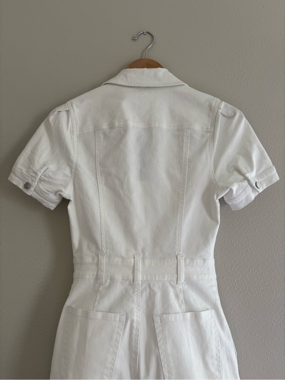 NWT Habitual White Denim Dress - Picture 6 of 11